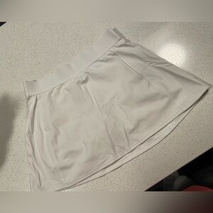 TNA White Athletic Tennis Mini Skort